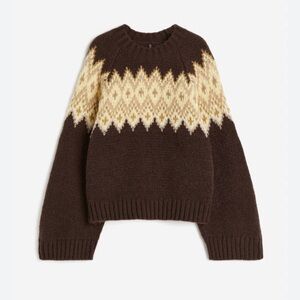 H&M Jacquard Knit Sweater